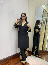 Almond ( Stitched Emb 2 Pcs) With plazo